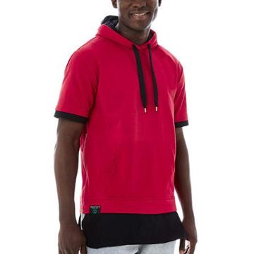Switch Long Layered Hooded Tee
