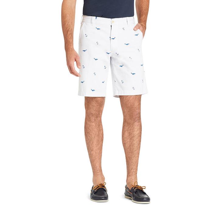 Izod Saltwater Stretch Printed Shiffili Shorts