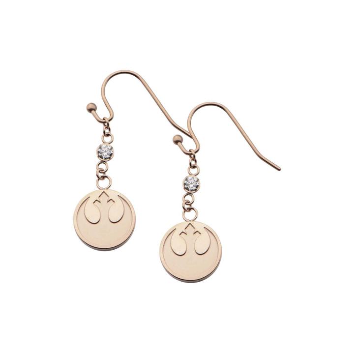 Star Wars Stainless Steel Rebel Alliance Symbol Earrings