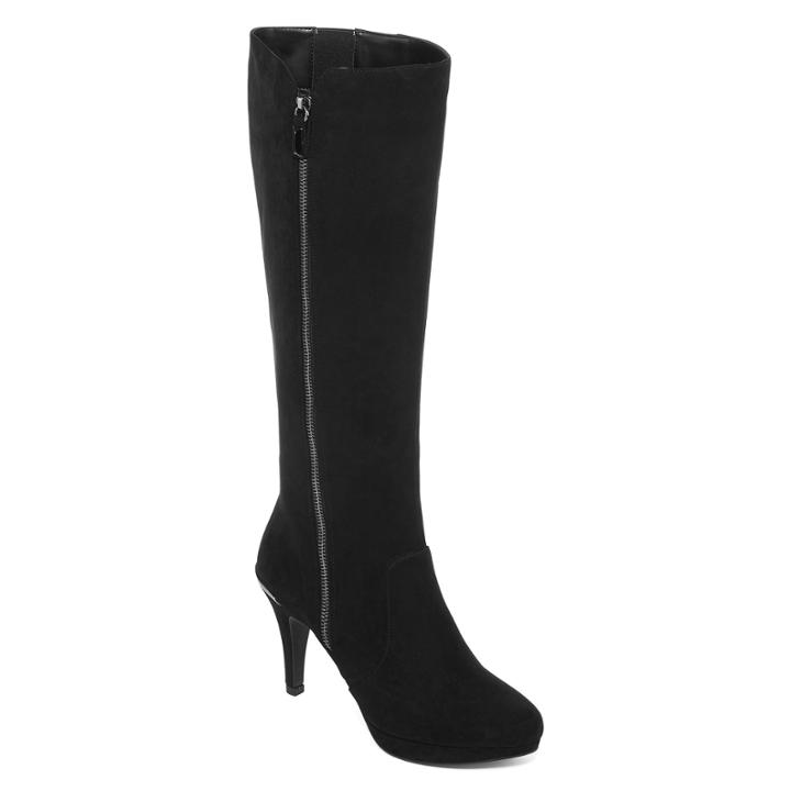 Liz Claiborne Eldridge Heeled Tall Shaft Boot