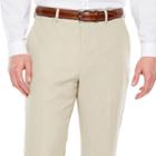 Jf J.ferrar Tan Stretch Suit Pant Stretch Classic Fit Suit Pants