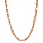 Semisolid 17 Inch Chain Necklace