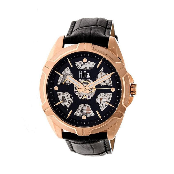 Reign Unisex Black Strap Watch-reirn4206