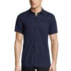 I Jeans By Buffalo Short-sleeve Mick Woven Cotton Shirt