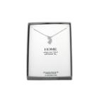 Diamond Accent Sterling Silver New Jersey Pendant Necklace