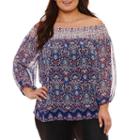 Alyx 3/4 Sleeve Woven Blouse-plus
