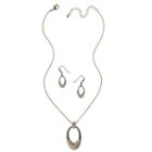 Mixit Womens 2-pack Clear Jewelry Set