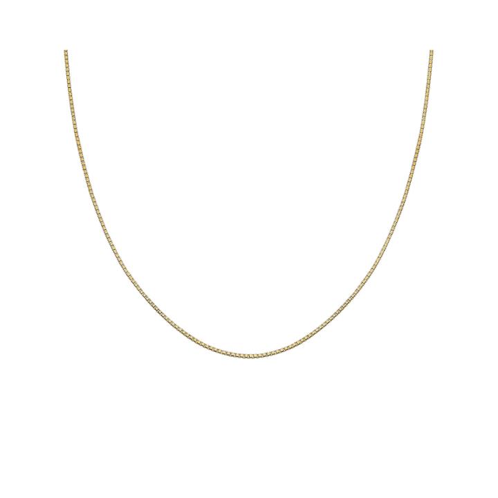 Gold Over Sterling Silver 20 Box Chain