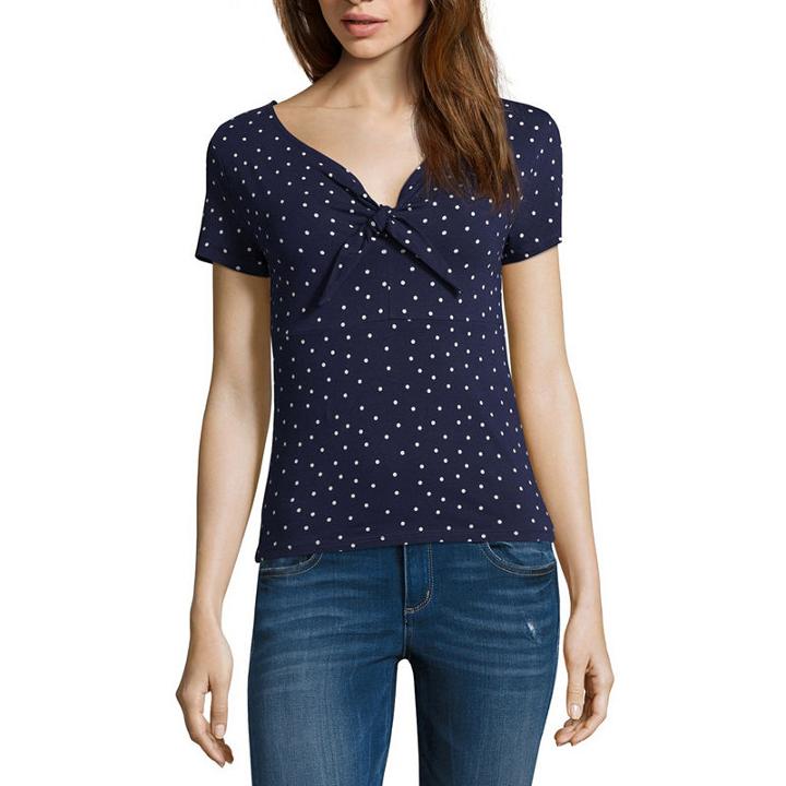 Bailey - Top Pick - Arizona Tie Front Tee And Highrise Jeggings