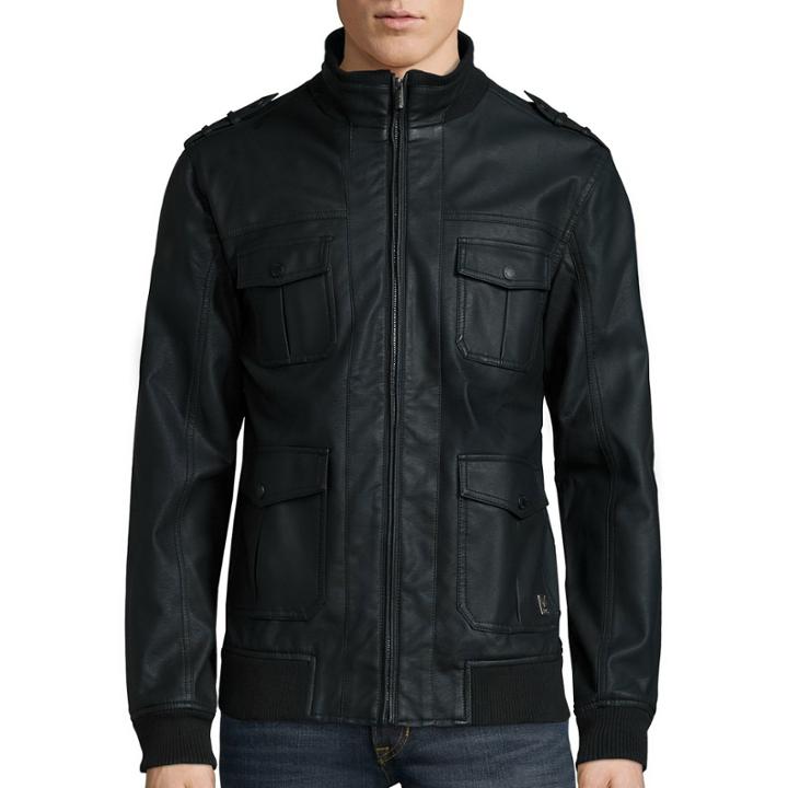 I Jeans By Buffalo Apollo Leather Jacket