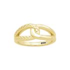 In Love 14k Yellow Gold Infinity Ring