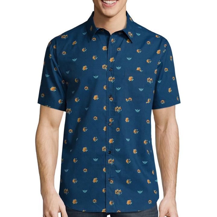 Nintendo Zelda Short-sleeve Woven Shirt