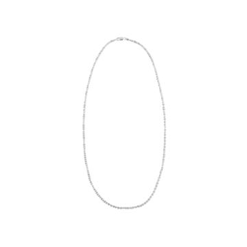 Silver Reflections&trade; 16 Fancy Rolo Chain Necklace