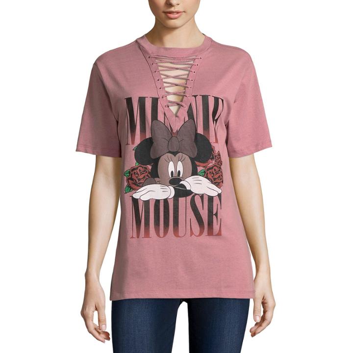 Minnie Mouse Graphic T-shirt- Juniors
