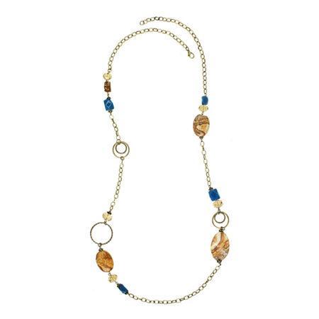 Rox By Alexa Picture Jasper And Jade Necklace