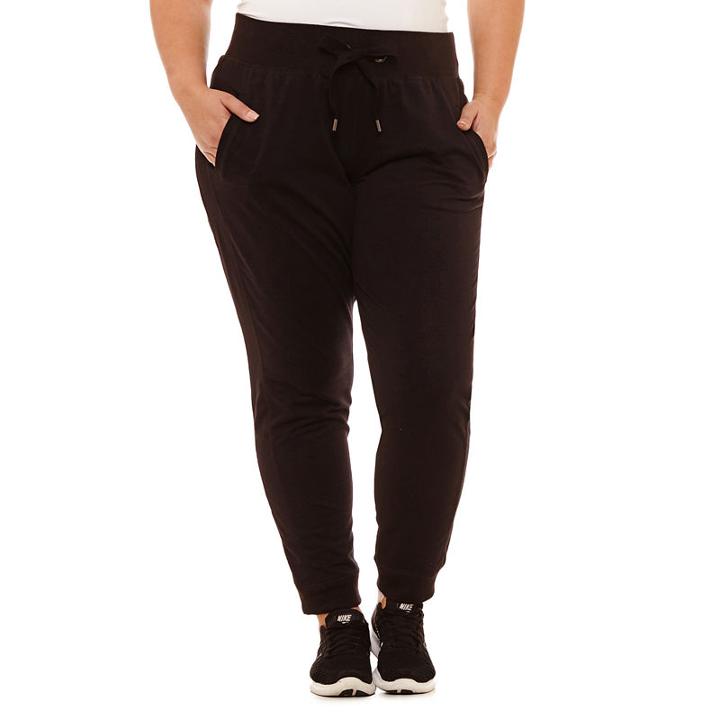 Xersion Drawstring Front Joggers-plus