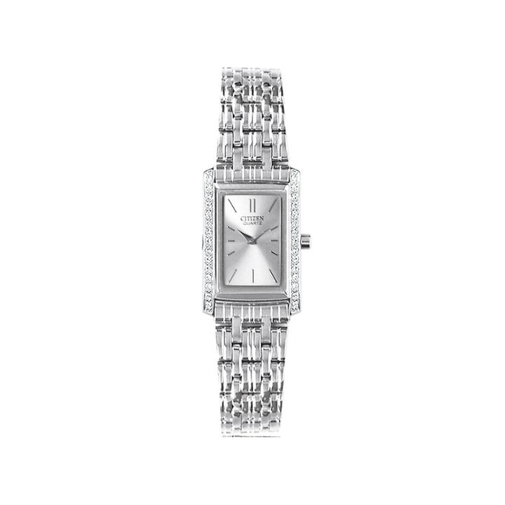 Citizen Womens Silver-tone Watch Ek1120-55a