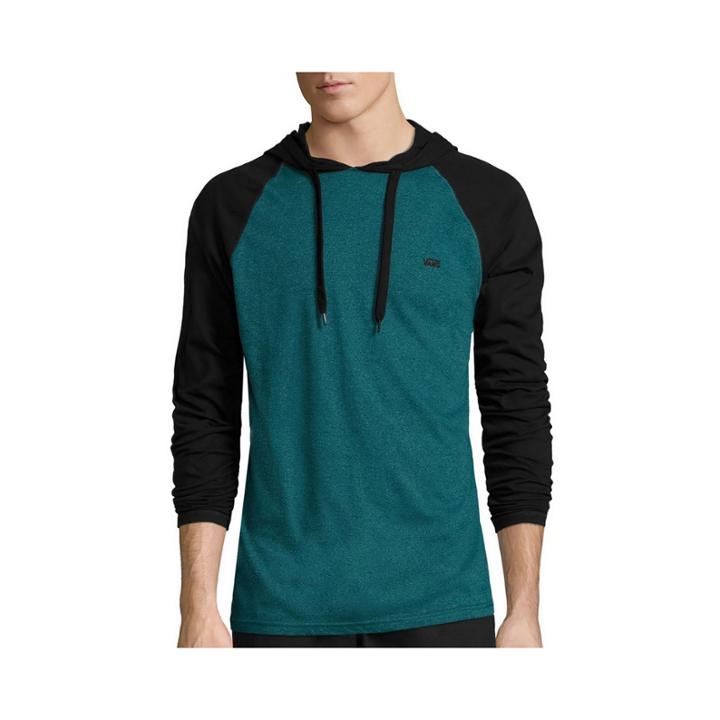 Vans Blocked Long-sleeve Knit Hoodie