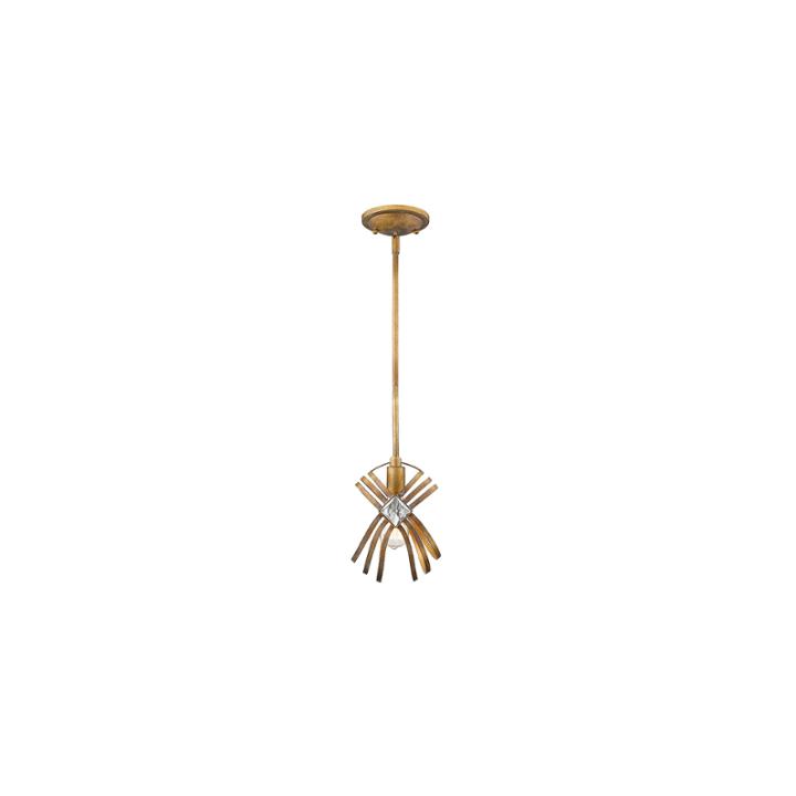 Signet Mini Pendant In Royal Gold
