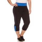 Made For Life Jersey Workout Capris Plus