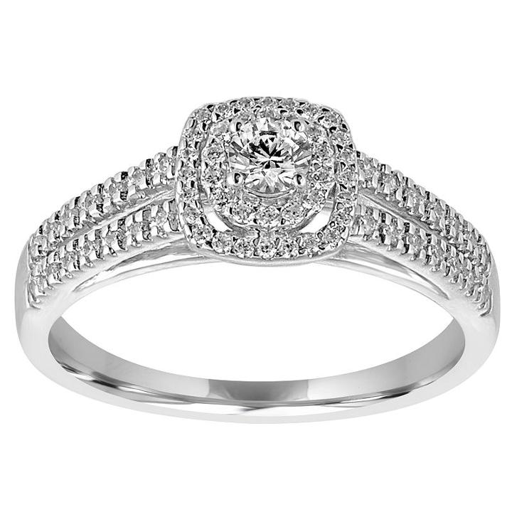 I Said Yes Womens 1/2 Ct. T.w. Genuine Diamond White Bridal Set