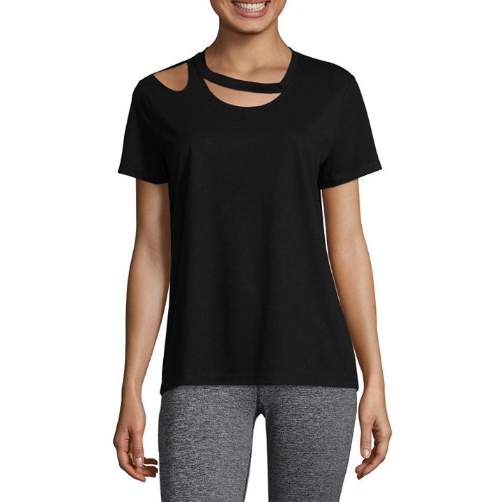 Xersion Double Cutout Tee - Tall