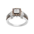 Limited Quantities! Womens 1 Ct. T.w. Champagne Diamond 14k Gold Cocktail Ring