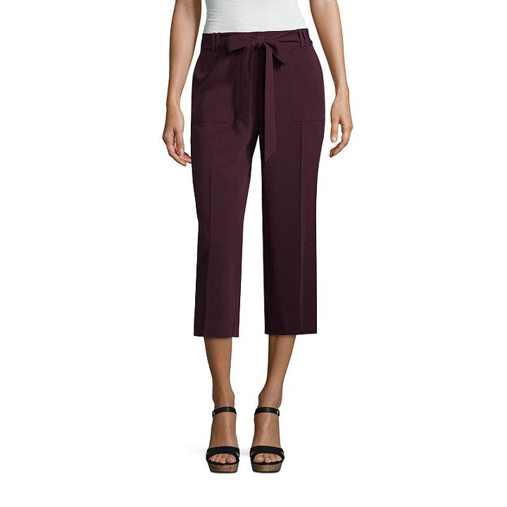 Worthington Paperbag Wide Crop - Tall Inseam 25