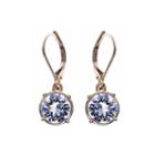 Gloria Vanderbilt Gold-tone Crystal Drop Earrings