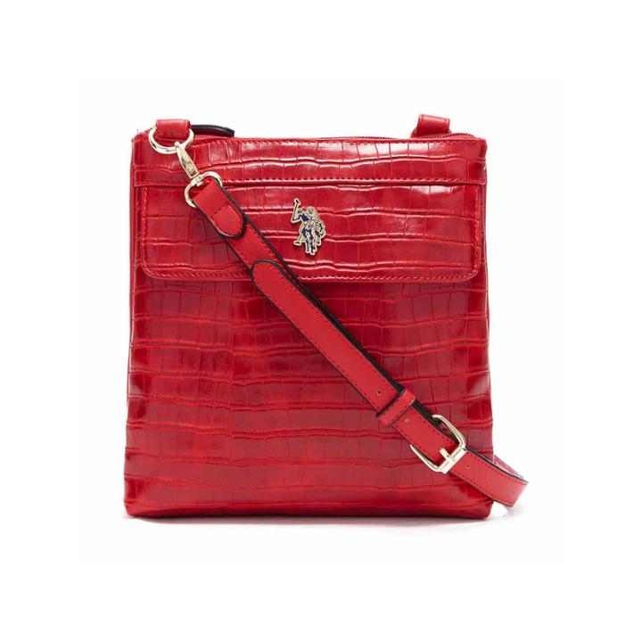 Us Polo Assn. Charles Double Entry Crossbody Bag