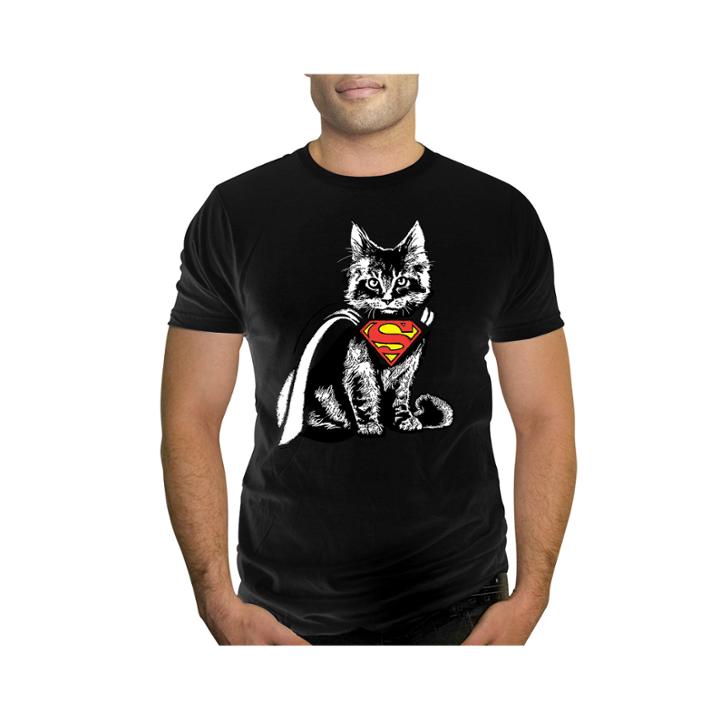 Superman Short-sleeve Cat Cape Tee