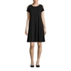 Stylus Short Sleeve A-line Dress