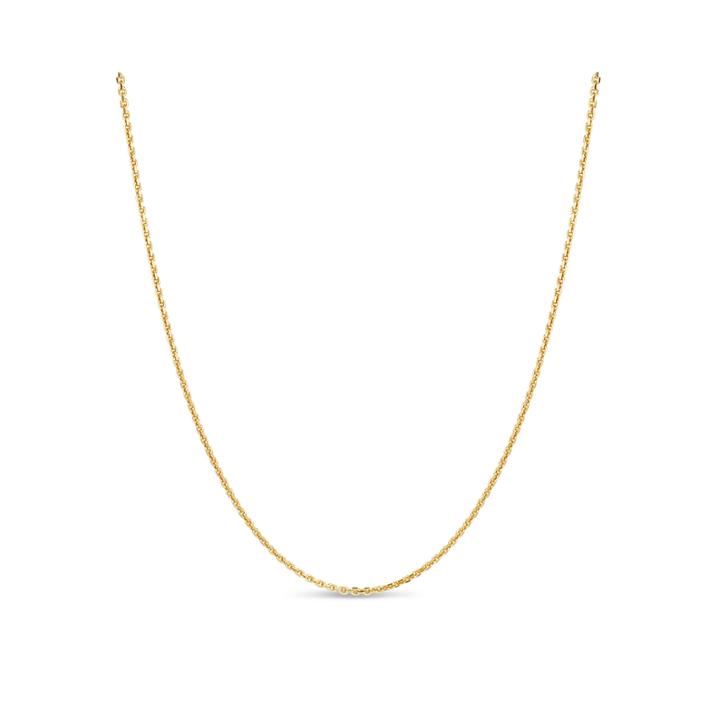 Gold Over Silver 20 Inch Chain Necklace