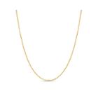 Gold Over Silver 20 Inch Chain Necklace