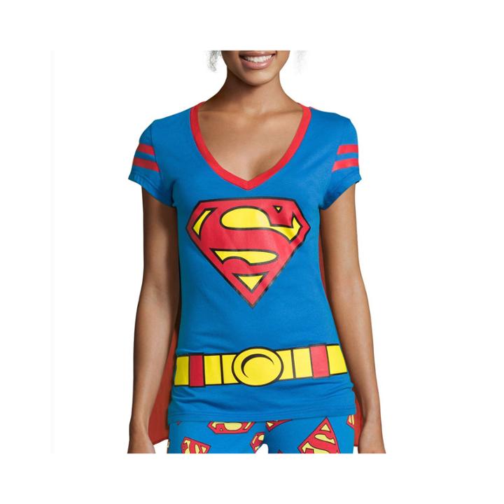 Bio World Superman Short-sleeve Cape Tee