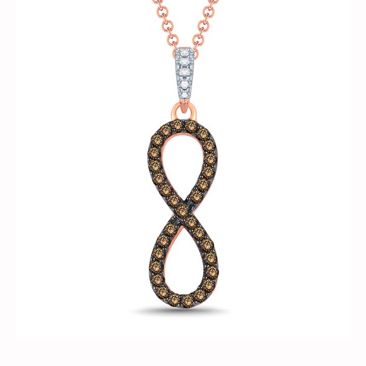 1/5 Ct. T.w. White Diamond 10k Gold Pendant Necklace