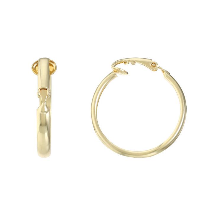 Gloria Vanderbiltgold Clip On Earrings