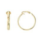 Gloria Vanderbiltgold Clip On Earrings