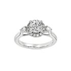 1 1/5 Ct. T.w. Diamond 14k White Gold Engagement Ring