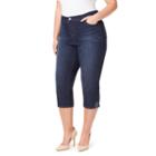 Gloria Vanderbilt Jordyn Embroidered Capris-plus (15)