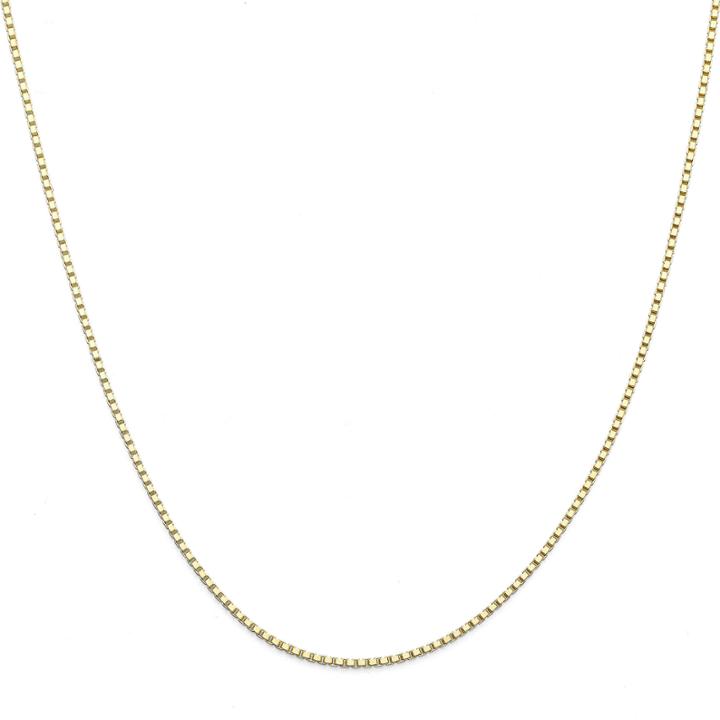 Made In Italy 14k Yellow Gold 20 Box Chain Necklace