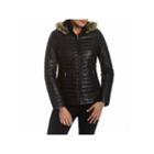 Excelled Leather Midweight Puffer Jacket