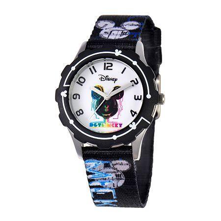 Disney Mickey Mouse Tween Black Watch