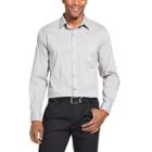 Van Heusen Van Heusen Traveler Long Sleeve Slim Stretch Shirt Long Sleeve Checked Button-front Shirt-slim