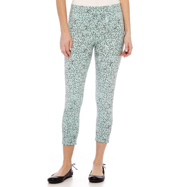 Mixit&trade; Print Knit Cropped Leggings