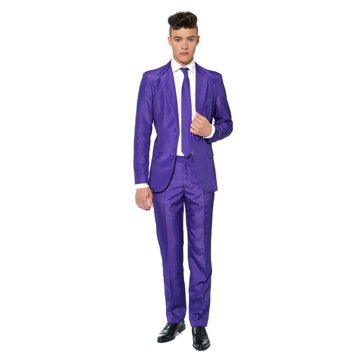 Suitmeister Solid Purple 3-pc. Suit Set