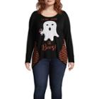 Unity World Wear Here For The Boos Pullover Sweater - Plus