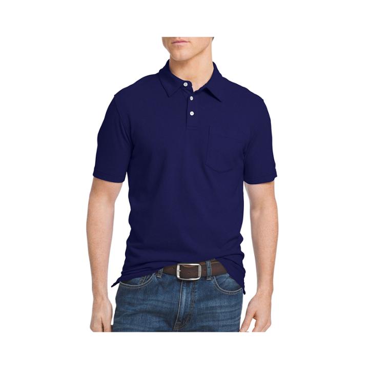 Izod Short-sleeve Solid Chatham Pocket Polo Shirt