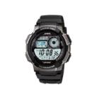 Casio Illuminator Mens Black/gray Bezel Digital Sport Watch Ae1000w-1bv