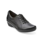Clarks Everlay Elma Leather Lace-up Womens Oxfords